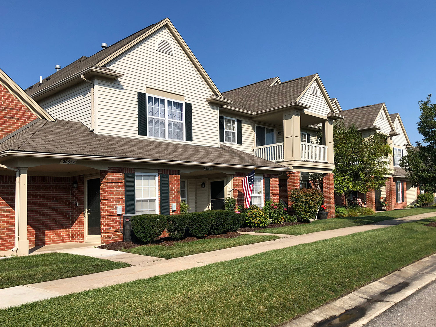 Image of suburban house in michigan