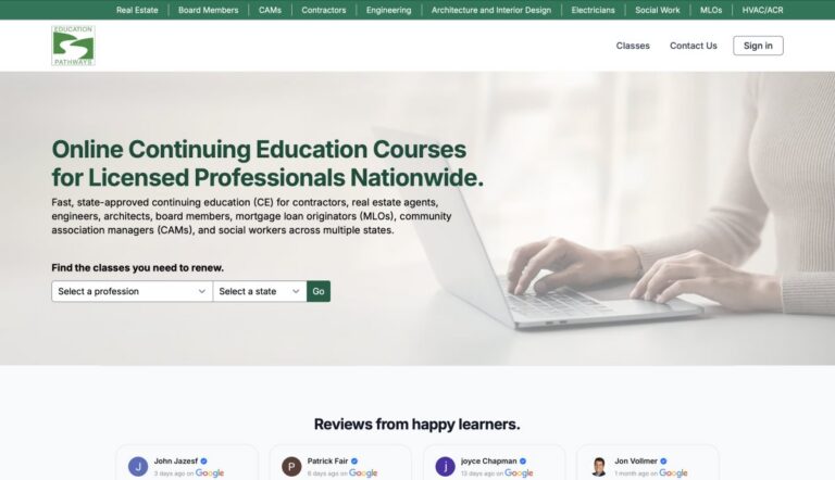 Multi-State Continuing Education Provider: Streamlining Professional Compliance